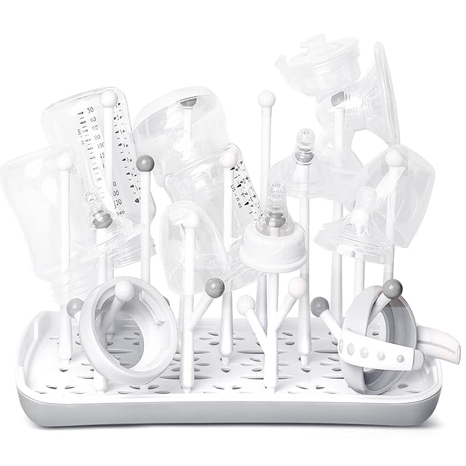 Baby Bottle Drying Rack with Tray, Termichy High Capacity Bottle Dryer Holder by Termichy