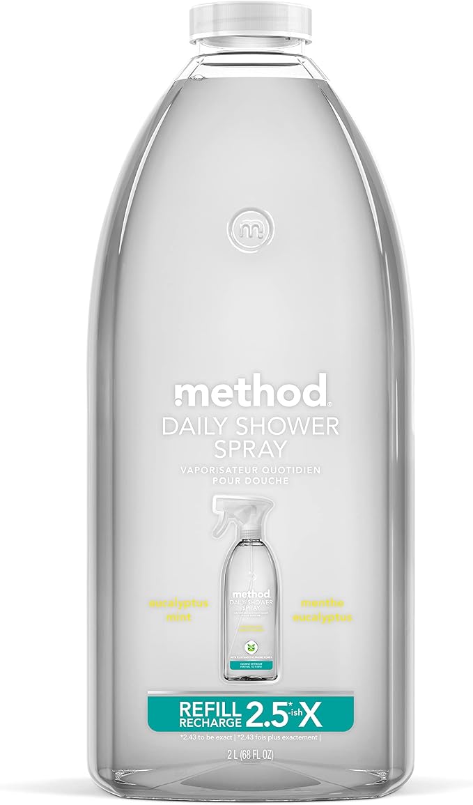 Method Daily Shower Cleaner Refill, Eucalyptus Mint, by method