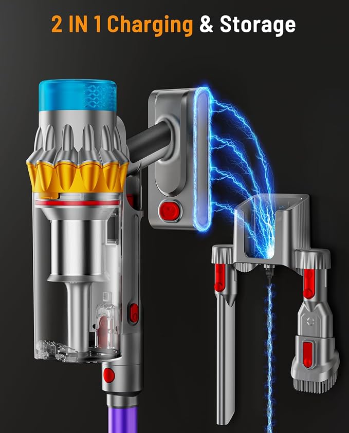 Cordless Vacuum Cleaner, 650W 55KPA 70Min Powerful Vacuum Cleaners - Image 7