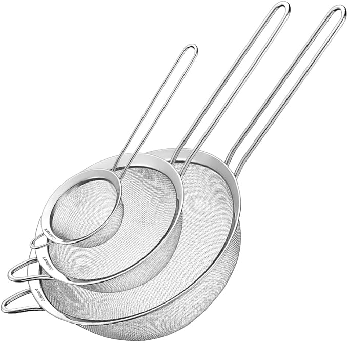 Cuisinart Mesh Strainers, CTG-00-3MS Silver by Cuisinart