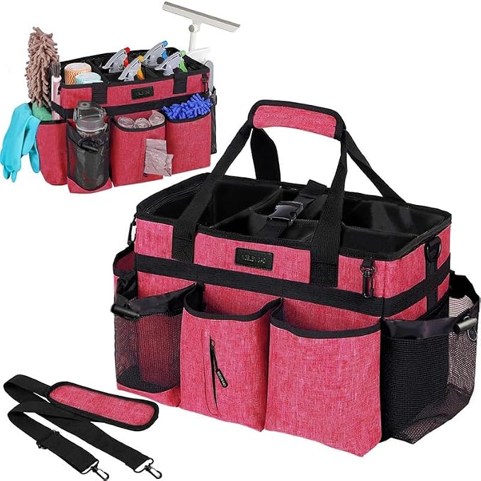 Wearable Cleaning Caddy Bag, Cleaning Supply Tote by Noelen+Gad