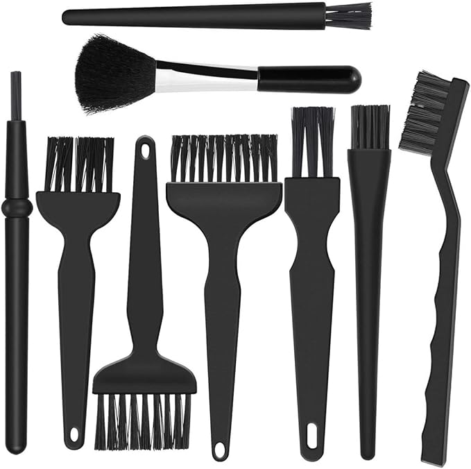 9 in 1 Anti Static Brushes Small Cleaning Kit Multi-Purpose Nylon Brush by LapangZi
