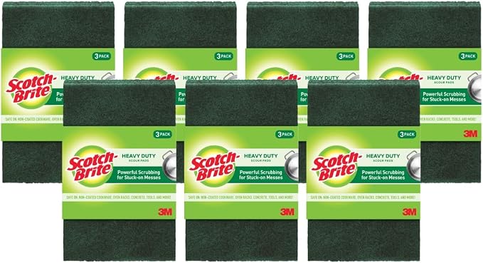 Scotch-Brite Heavy Duty Scour Pads, Scouring Pads by Scotch-Brite