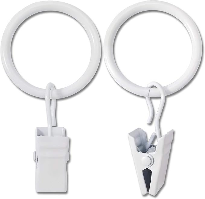 44 Pack Metal Curtain Rings - Image 7