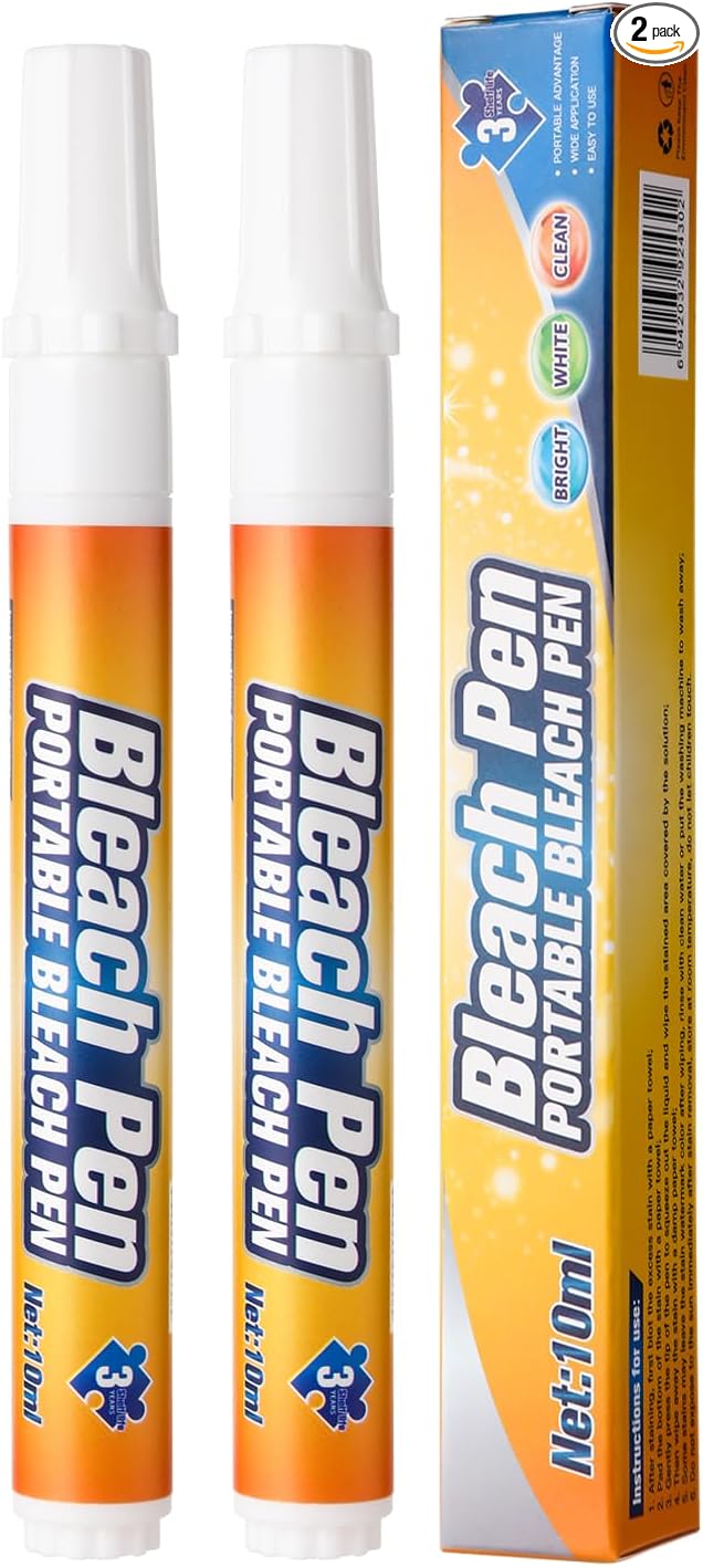 Bleach Pen, Bleach Pen for Clothing, stain remover pen, More effective stain by KEHOO