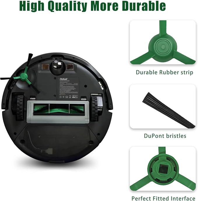 6 Pack Replacement Side Brushes Compatible - Image 3