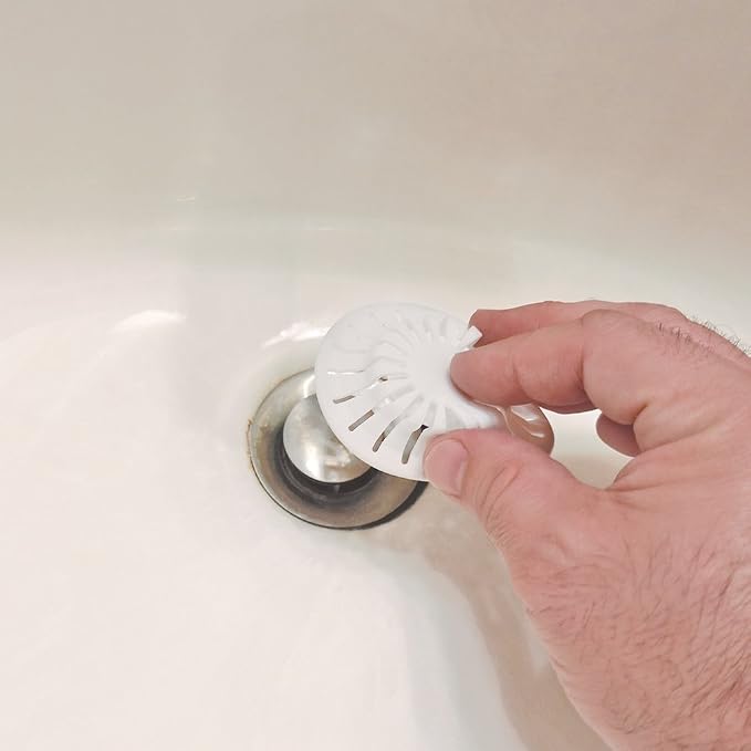 DANCO Universal Bathroom Sink Suction Cup Hair Catcher Strainer and Snare | - Image 2