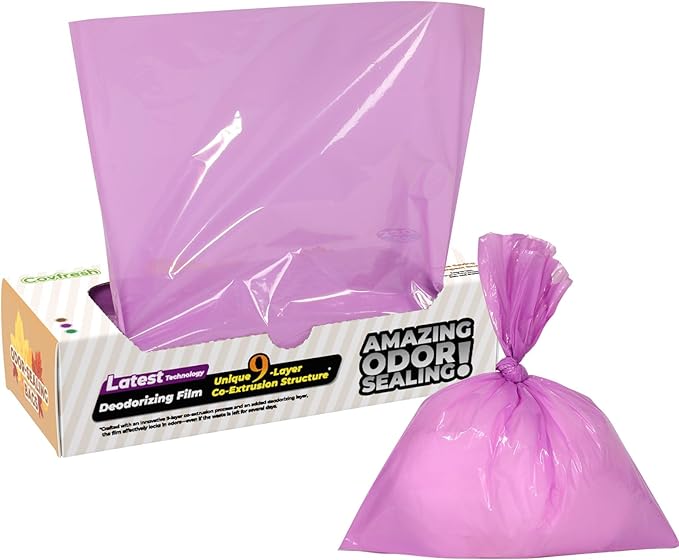 Odor Sealing Small Trash Bags Home & Food Use XL-100 Count Disposable Bags by Unknown