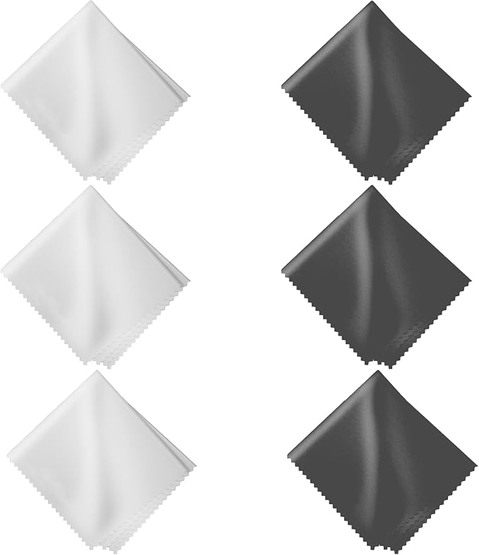 Microfiber Cleaning Cloths 6 Pack – 6x7 Inch Lint‑Free Lens & Screen Cleaner – - Image 9