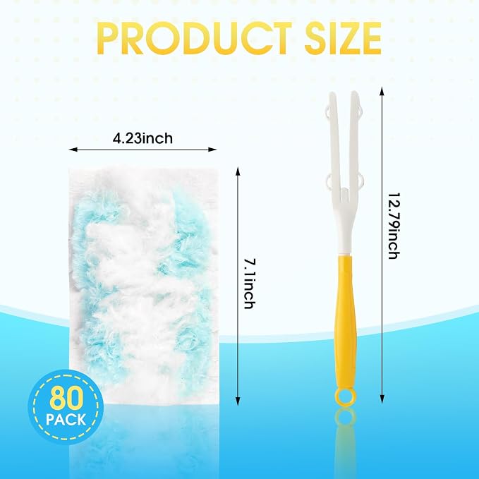 80 Count Disposable Duster Refills - Image 2