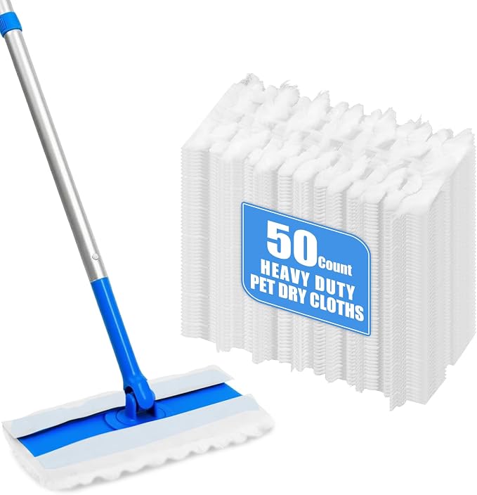 50 Count Dry Sweeping Cloths Compatible by Unknown