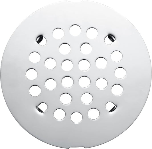 rrajj 4-1/4 Inch Round Snap-in Shower Floor Drain Cover Replacement Cover by RRAJJ