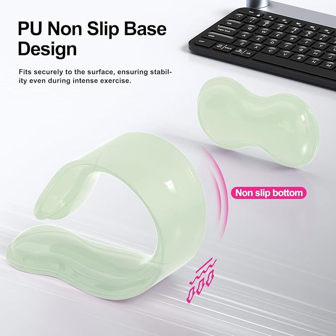 Gel Keyboard and Mouse Wrist Rest Set, Comfort Ergonomic Wrist Support - Image 5