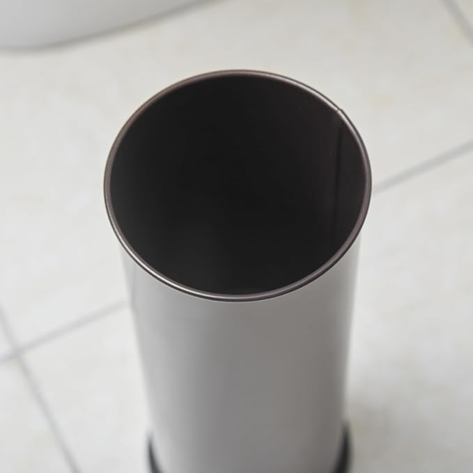 HUJI Rust Resistant Bronze Toilet Brush Holder - Image 8