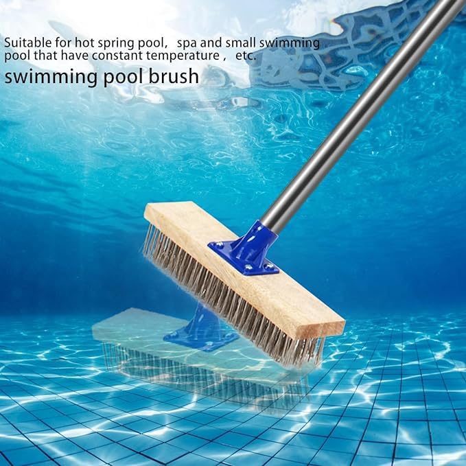 MEIBEI Deck Brush, Stainless Steel Wire - Image 5