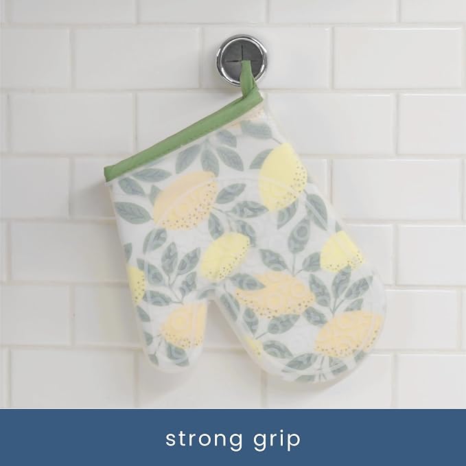 S&T INC. Round Adhesive Push Towel Hooks - Image 5