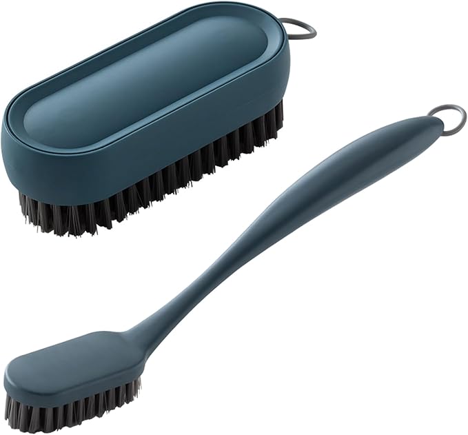 Laundry Scrub Brush Cleaning Brush 2 Pack Soft Bristle Brush Clothes Underwear by Selaurel
