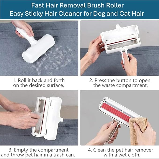 Pet Hair Remover Roller – Reusable Lint Roller - Image 7