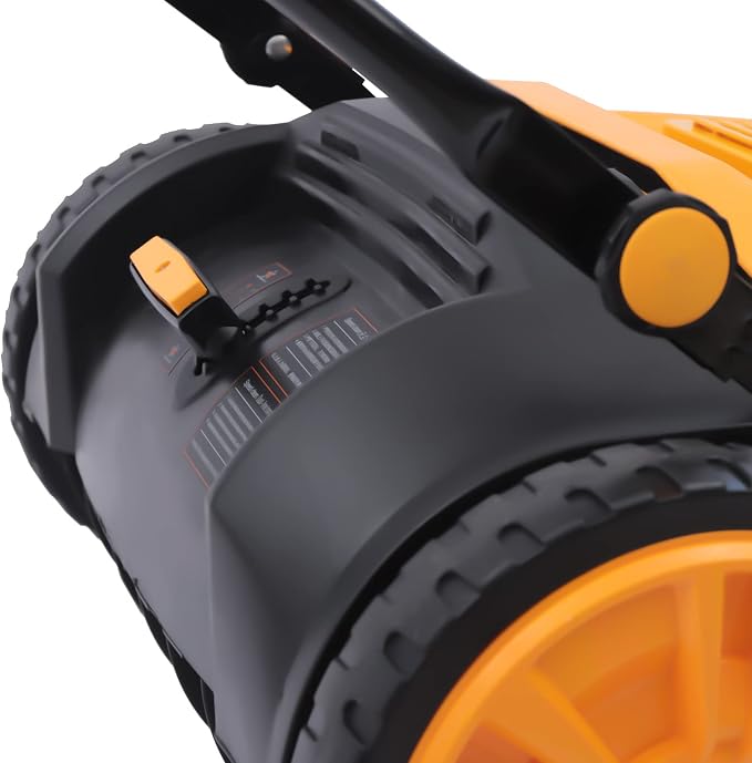 Walk-Behind Hand Push Floor Sweeper, 41” Commercial 55L Large Capacity Manual - Image 7