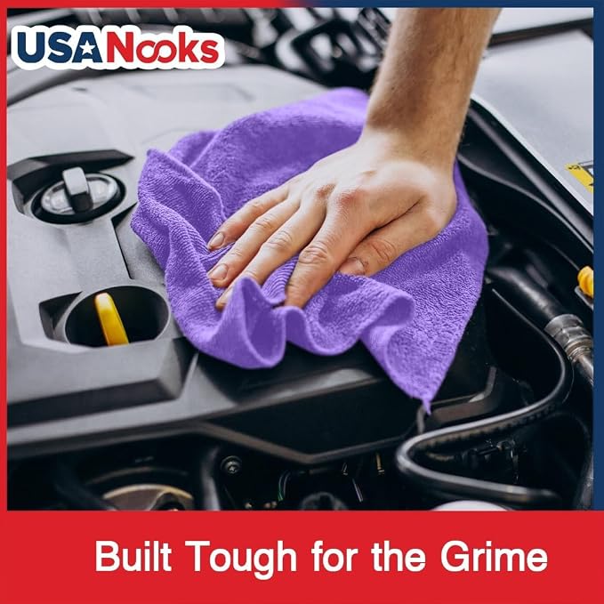 USANOOKS Premium 300GSM Microfiber Cleaning Cloth - Image 3