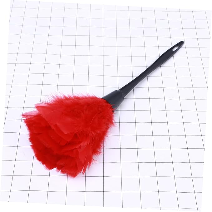 Red Turkey Plumage Duster Tool - Image 3