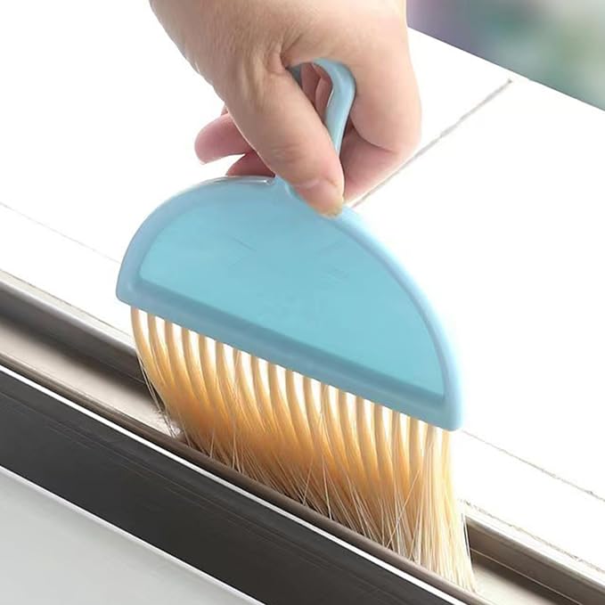 Mini Broom and Dustpan Set for Desk, Small Hanging Keyboard Cleaning Kit - Image 8
