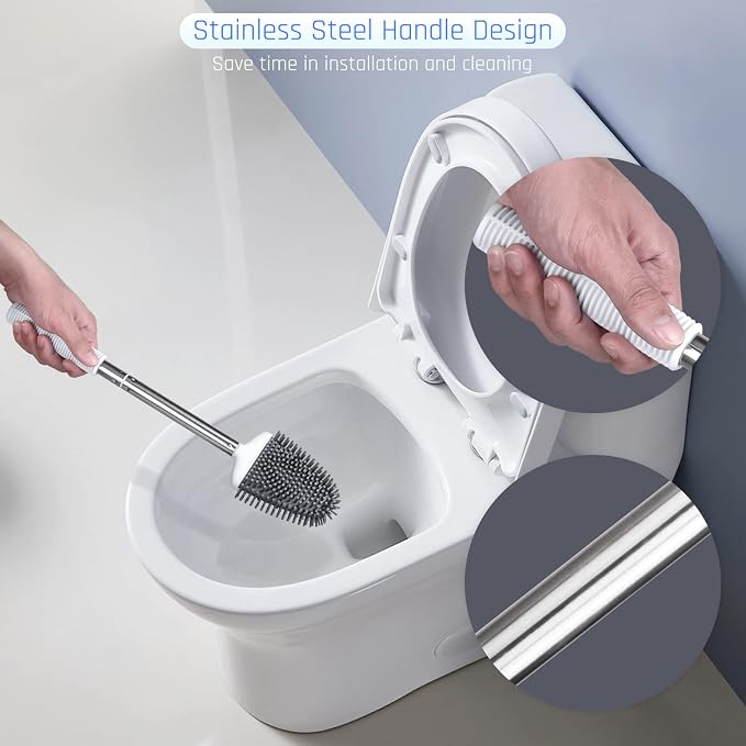Sellemer Toilet Brush and Holder Set - Image 4