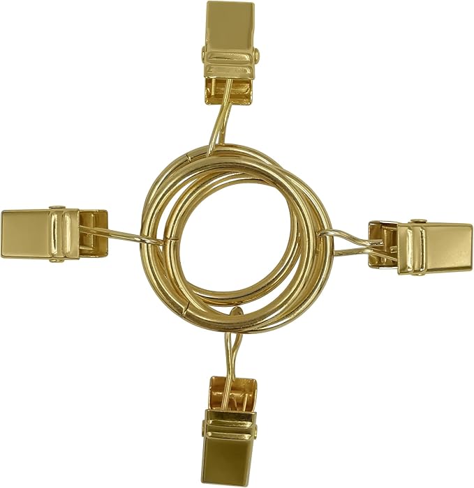 100 Pack Metal Curtain Rings - Image 8