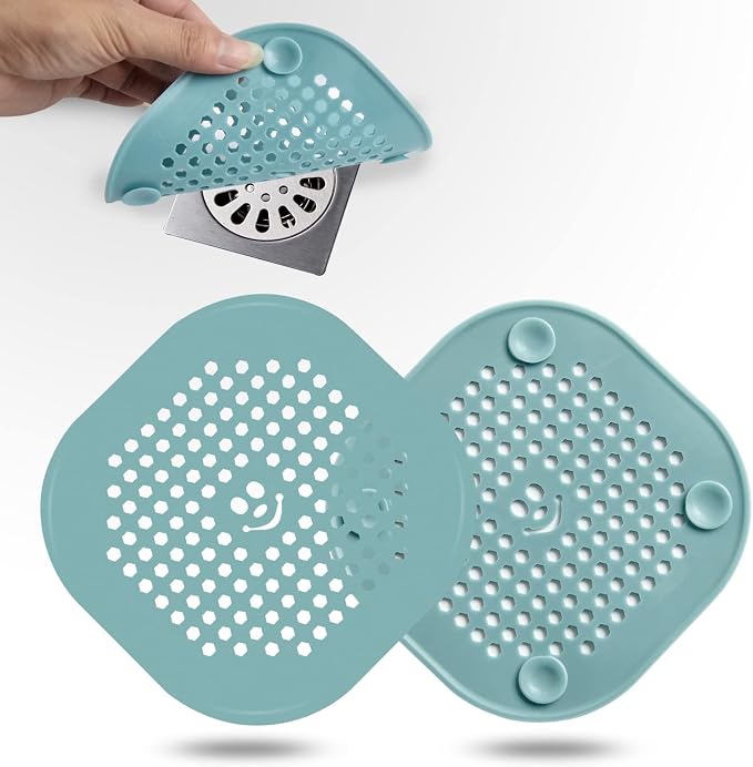 Drain Cover Hair Catcher Drain Plug Hair Stopper Drain Protector by Couidlmakeslifecolorful