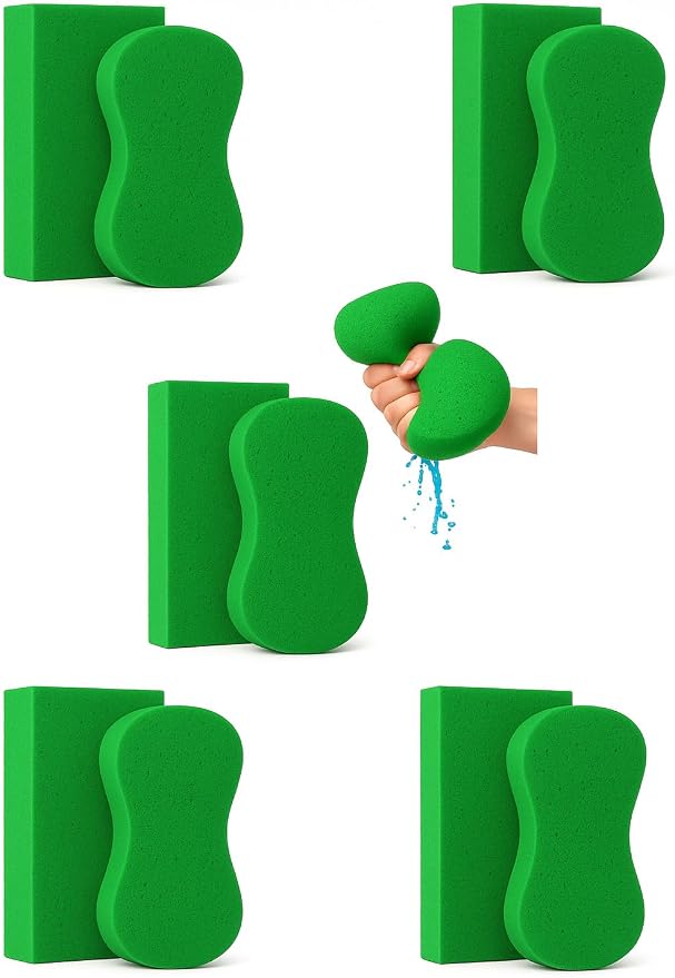 Multi-Purpose Sponges for Cleaning by BrickNBoneSponges