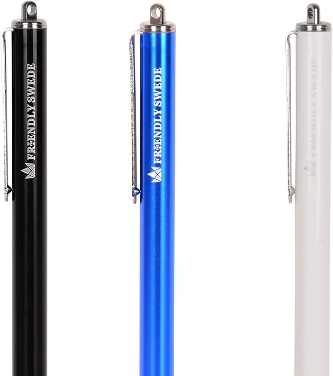 The Friendly Swede Stylus Pen for Touchscreen — 3-Pack 5.5" High Precision - Image 2