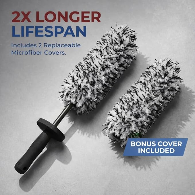 9PCS Pro Wheel & Tire Cleaning Kit - Image 3