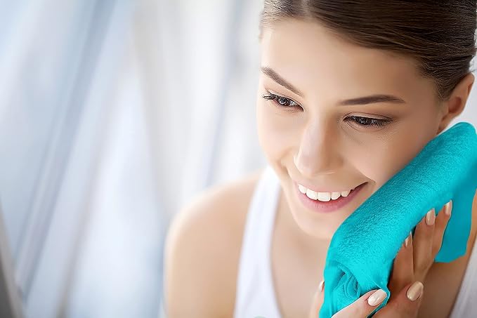 Softolle 100% Cotton Washcloths 24 Pack Soft, Highly Absorbent Washcloth - Image 5