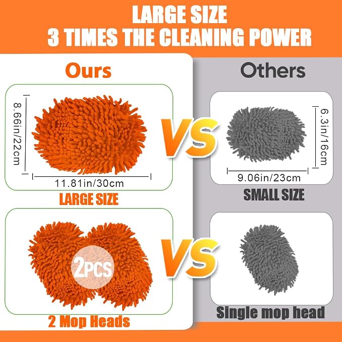 62" Car Wash Brush Mop Kit - Image 2
