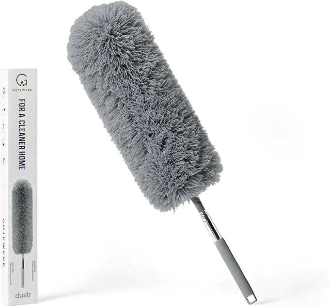 Extendable Feather Duster, Microfiber Duster, Ceiling Fan Duster, Feather by G%C3%9CTEWERK
