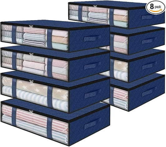 StorageRight Under Bed Storage Bins, Breathable Organizer by StorageRight