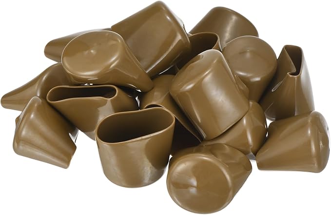 uxcell 20pcs Rubber End Caps 42mm ID Vinyl PVC Round Tube Bolt Cap Cover Screw - Image 4