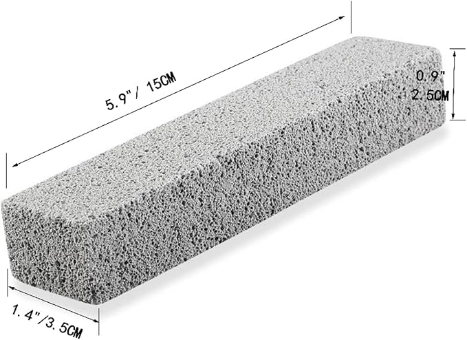 8 Pack Pumice Stone for Toilet Bowl Cleaning, Scouring Stick Remove Toilet Bowl - Image 3