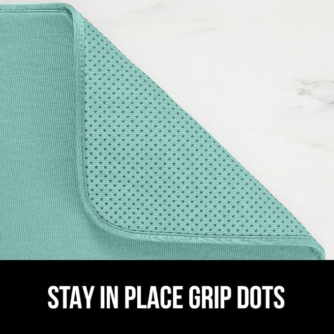 GORILLA GRIP Ultra Water Absorbent Microfiber Dish Drying Mat, Quick Dry Thick - Image 4