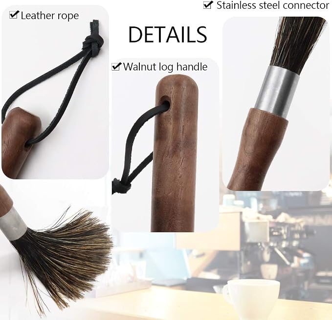 Coffee Grinder Brush, Coffee Machine Cleaning Brush, Espresso Machine Cleaner - Image 4