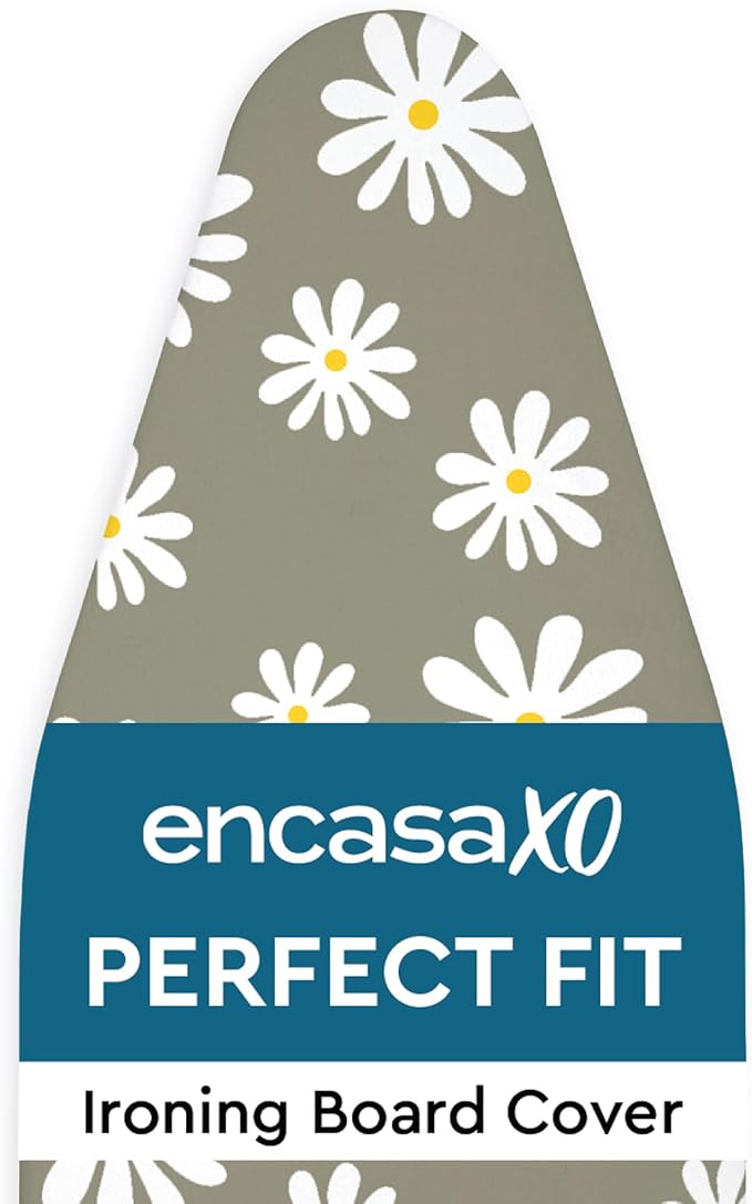 Encasa XO Ironing Board Cover and Pad 57"x22" by EncasaXO
