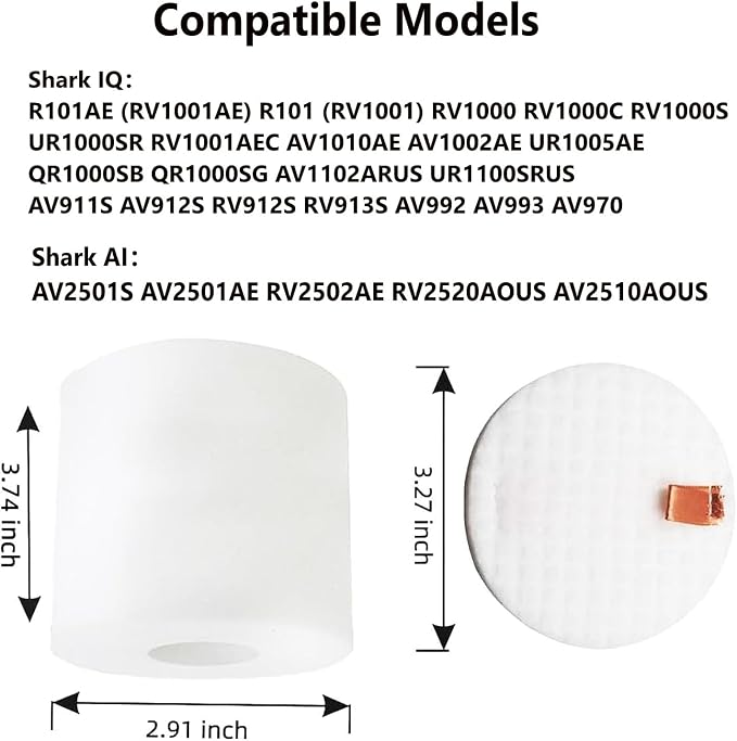 R101AE R101 RV1001AE Filter Replacement 3.74" High Compatible - Image 2