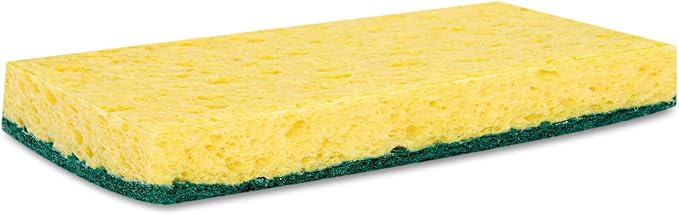 Boardwalk Scrubbing Sponge, Medium Duty, 3.6 x 6.1, 0.75" Thick, Individually - Image 2