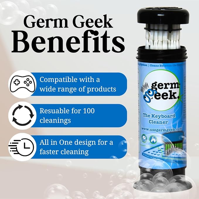 Keyboard & Electronics Cleaning Kit | Patented Precision Brush | Multi-Purpose - Image 5