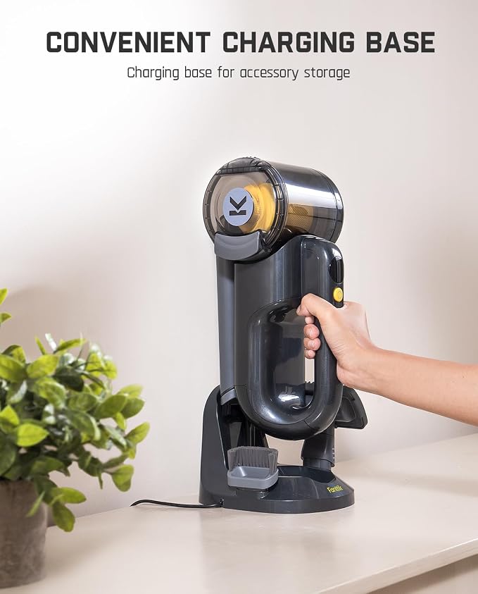 Fanttik Fold V10 Ultra Deluxe Handheld Vacuum Cordless, 17kPa Suction Power - Image 3