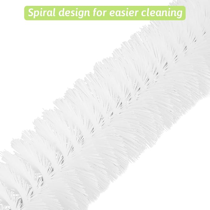 Sewer Drain Brush, Drain Clog Remover, 17inch Flexible Long Pipe Hair Clogs - Image 3