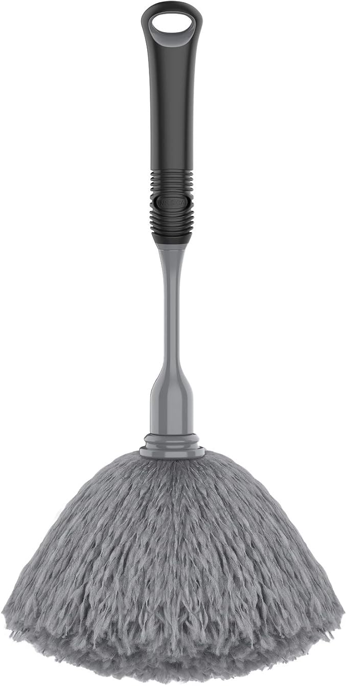 MR.SIGA Microfiber Delicate Duster, Comfortable Non Slip Handle, Detachable by MRSIGA