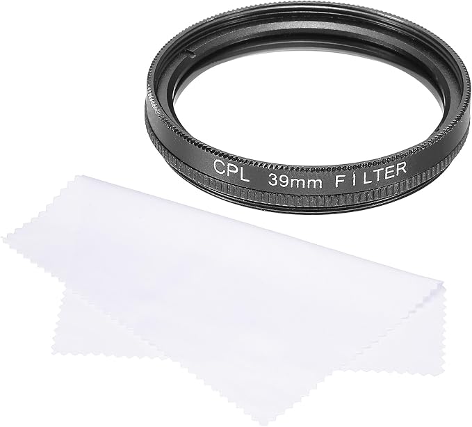 MECCANIXITY 39mm Circular Polarizer Filter, Double Sided Multi-Layer Coatings by MECCANIXITY