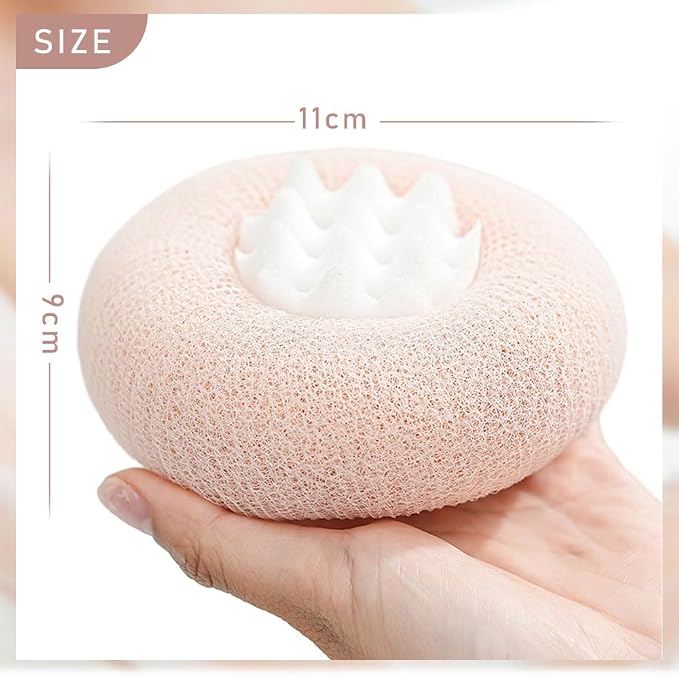 Super Soft Sunflower Suction Cup Bath Ball, 2026 Upgraded 2-in-1 Sunflower Bath - Image 9