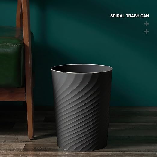 2 Pcak Small Bathroom Trash Can 1.8 Gallon Waste Basket Garbage Can - Image 9